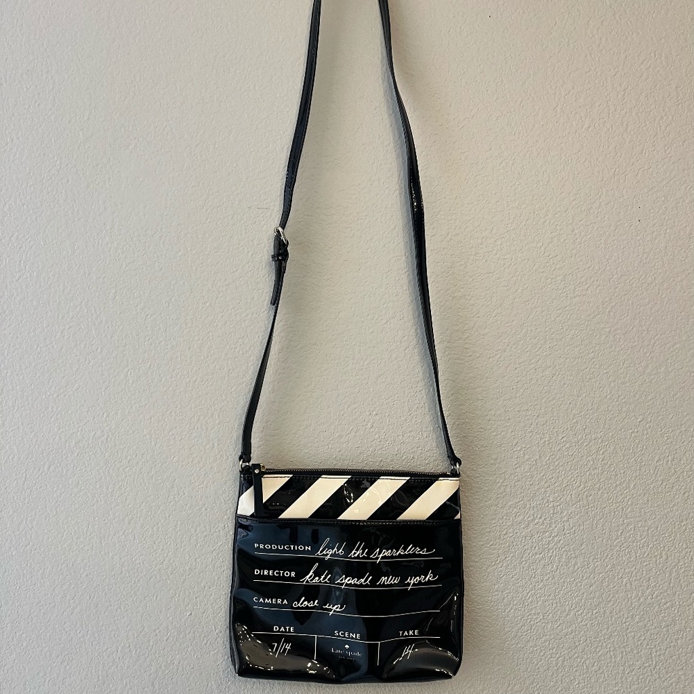 Kate Spade New York Clapboard Crossbody Bag - Unique Film-Inspired Design